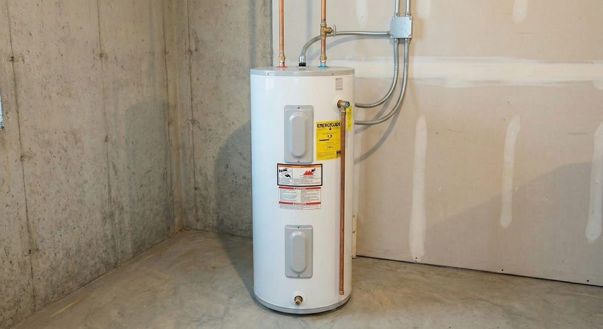 Electric water heater installation in San Diego