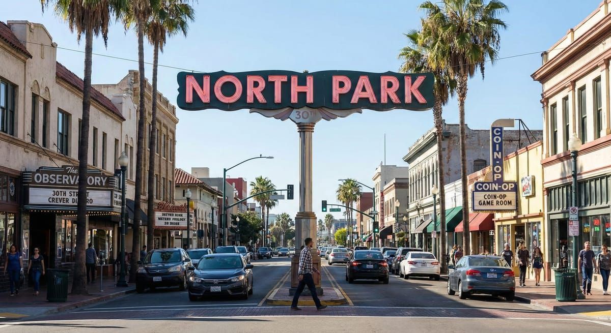 North Park, San Diego - Water heater service area