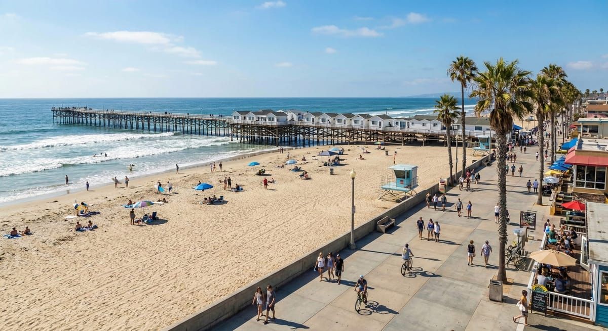 Pacific Beach, San Diego - Water heater service area